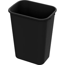 Value-Plus Wastebasket 41 Quart Black