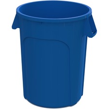 Value-Plus 32 Gallon Plastic Blue Container
