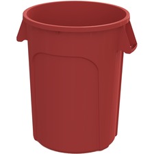 Value-Plus 32 Gallon Plastic Red Container