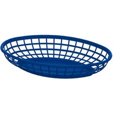 Impact Products Food Basket Oval Blue