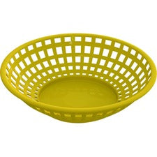 Impact Products Food Basket Round Yellow