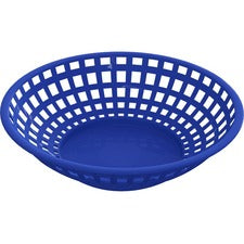 Impact Products Food Basket Round Blue