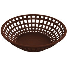 Impact Products Food Basket Round Brown