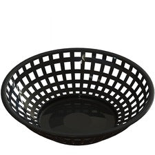 Impact Products Food Basket Round Black