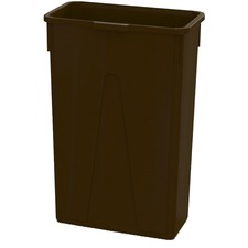 Value-Plus Container 23 Gallon Slim Can Brown