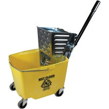 Impact Products Item # 2/2635-3Y, Metal Squeeze Wringer/Plastic Bucket