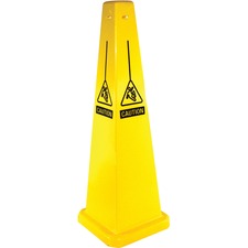 Impact Products "Caution Only" Four-Sided Floor Sign