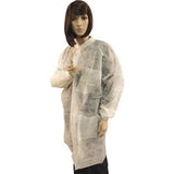 Impact Products 3-Pocket Disposable Lab Coat