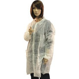 Impact Products Heavy Duty 3-Pocket Disposable Lab Coat
