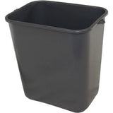 Pinch'm 28-Qt. Rectangular Soft-Sided Plastic Wastebasket
