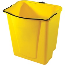 White Dirty Water Bucket for Sidepress Combo