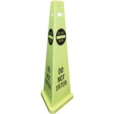 TriVu "Do Not Enter" 3-Sided Safety Sign
