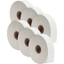 Genuine Joe Jumbo Jr Dispenser Bath Tissue Roll