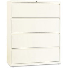 Lorell 42" Lateral File - 4-Drawer