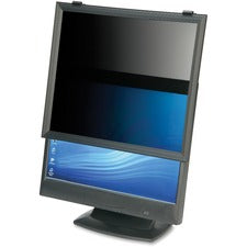 SKILCRAFT LCD Monitor Framed Privacy Filter Black