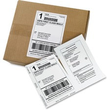 Avery&reg; Shipping Labels with Paper Receipts - TrueBlock