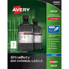 Avery&reg; UltraDuty GHS Chemical Labels