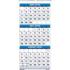 House of Doolittle Three-month Vertical Academic Wall Calendar