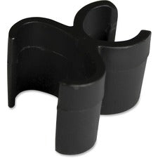 LobbyMaster Clip'M Mounting Clip for Broom - Black