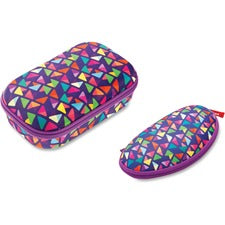 ZIPIT Colorz Carrying Case Pencil, Pen, School, Eyeglasses, Sunglasses - Purple