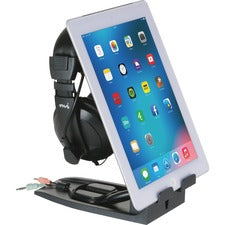 Allsop Headset Hangout - Headset and Tablet Stand