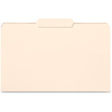 Business Source 1/3-cut Tab Legal Manila File Folders