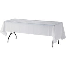 Genuine Joe Plastic Rectangular Table Covers
