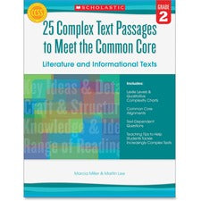 Scholastic Res. Grade 2 Complex Texts CC Workbook Printed Book by Martin Lee, Marcia Miller