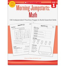 Scholastic Res. Grade 1 Morning Jumpstart Math Workbook Printed Book