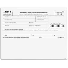 TOPS 1094B Transmittal Tax Form