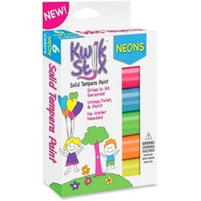 The Pencil Grip Kwik Stix Tempera Paint Neon Sticks