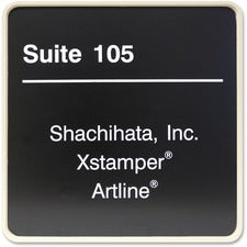 Xstamper 8"x8" Designer Nameplate Set
