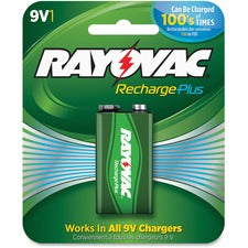 Rayovac Recharge Plus 9-volt Battery