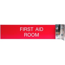 Xstamper Silver Frame 2"x8" Corridor Sign