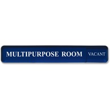 Xstamper 2"x13" Aluminum Changeable Wall Sign