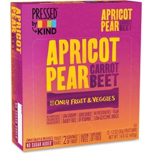 KIND Pressed Apricot Pear Carrot Beet Fruit Bars