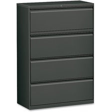 Hirsh Charcoal Lateral File - 4-Drawer