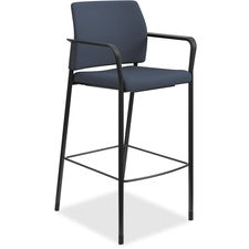 HON Accommodate Cafe Stool, Fixed Arms