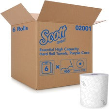 Kimberly-Clark Professional Essential High-Capacity Hard Roll Paper Towels for Scott Essential Dispenser