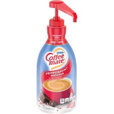 Nestlé® Coffee-mate® Coffee Creamer Peppermint Mocha - 1.5L liquid pump bottle