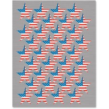 Teacher Created Resources Flag Stars Foil Stickers