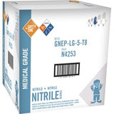 Safety Zone 12" Powder Free Blue Nitrile Gloves