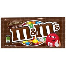 M&M Plain Candies Bag