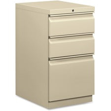 HON Pedestal File, 20"D - 3-Drawer