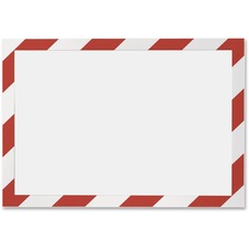 DURABLE&reg; DURAFRAME&reg; SECURITY Self-Adhesive Magnetic Letter Sign Holder