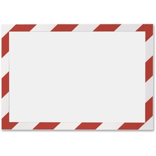 DURABLE® DURAFRAME® SECURITY Self-Adhesive Magnetic Letter Sign Holder