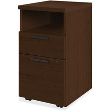 HON 10500 Series Mocha Laminate Furniture Components - 2-Drawer
