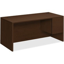 HON 10500 Series Right Pedestal Desk - 2-Drawer
