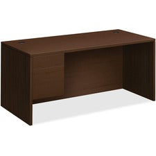 HON 10500 Series Left Pedestal Desk - 2-Drawer