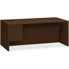 HON 10500 Series Left Pedestal Desk 72"W - 2-Drawer